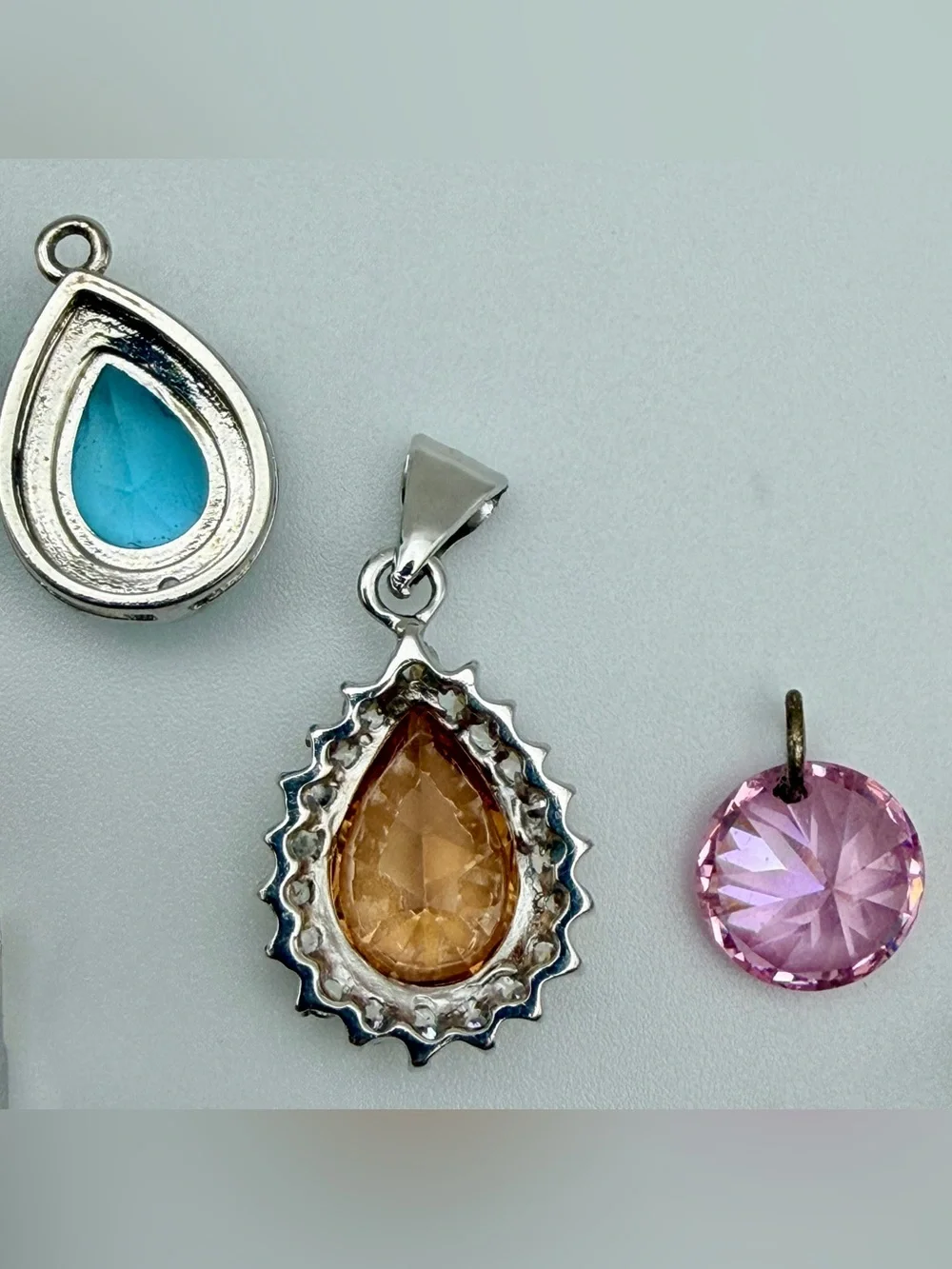 Lot of 6 Pendants Dainty Feminine Cute